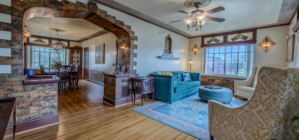 The Manor House Living Room